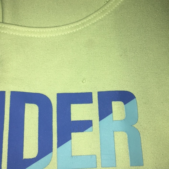 LIME GREEN UNDER ARMOR TANK TOP - Picture 3 of 3